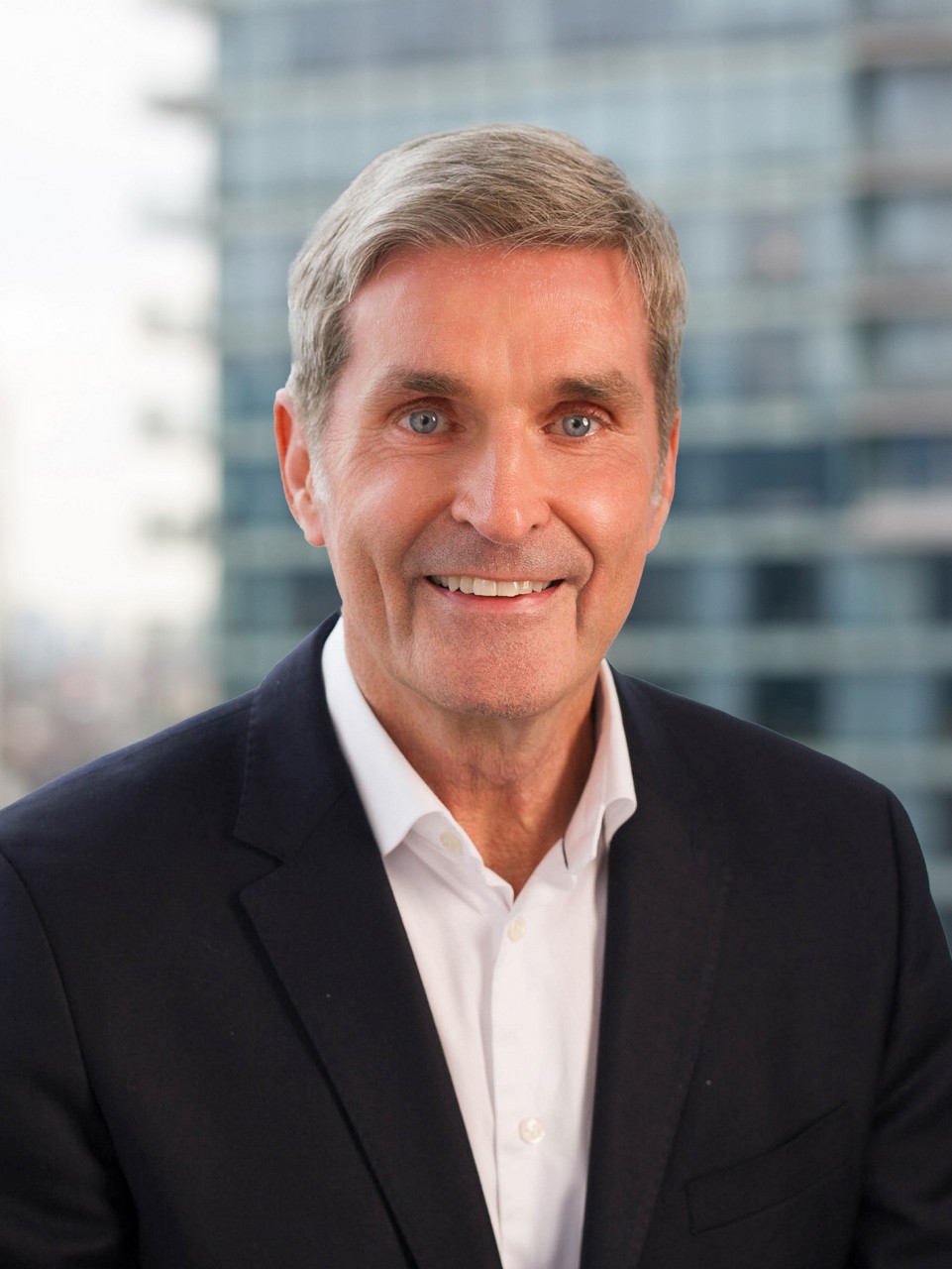 A portrait of Andrew Voysey, a Ledcor EVP.