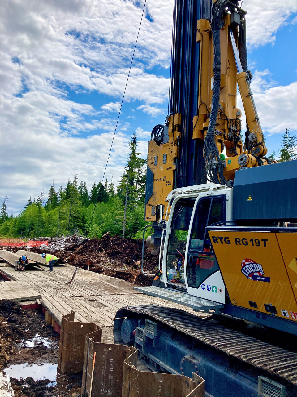 Coastal Gaslink Spread 8 – Project site photo