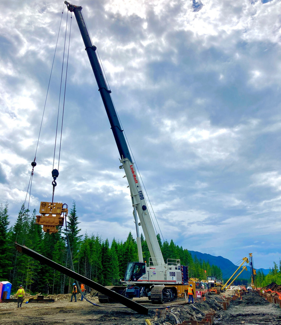 Coastal Gaslink Spread 8 – Project site photo