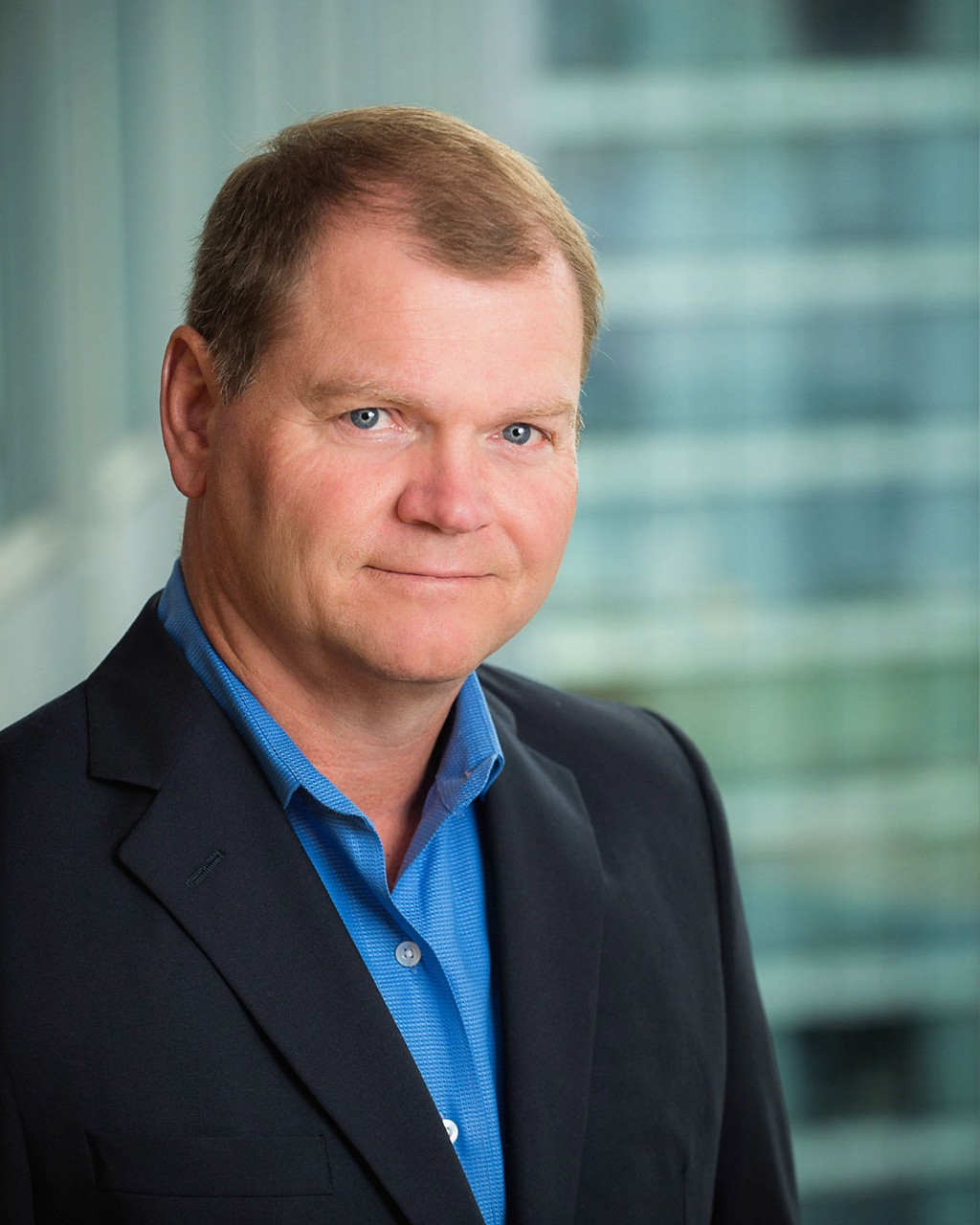 A portrait of Jimmy Byrd, a Ledcor EVP